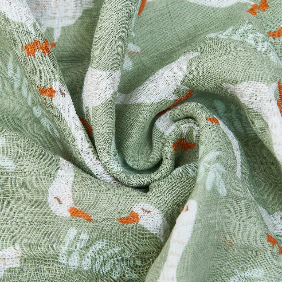 Little Duck Newborn Gauze Swaddle – Baby Wrap & Bath Towel (1 Pc)