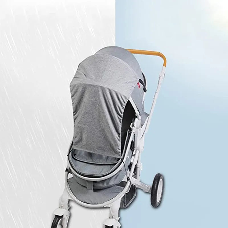Universal Baby Stroller Sunshade Canopy – Pram & Car Seat Cover