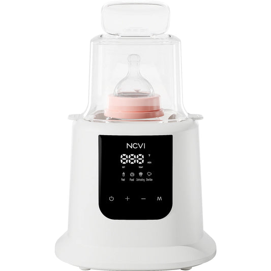 NCVI Bottle Warmer & Sterilizer | Rapid Heating with LCD Display & Timer