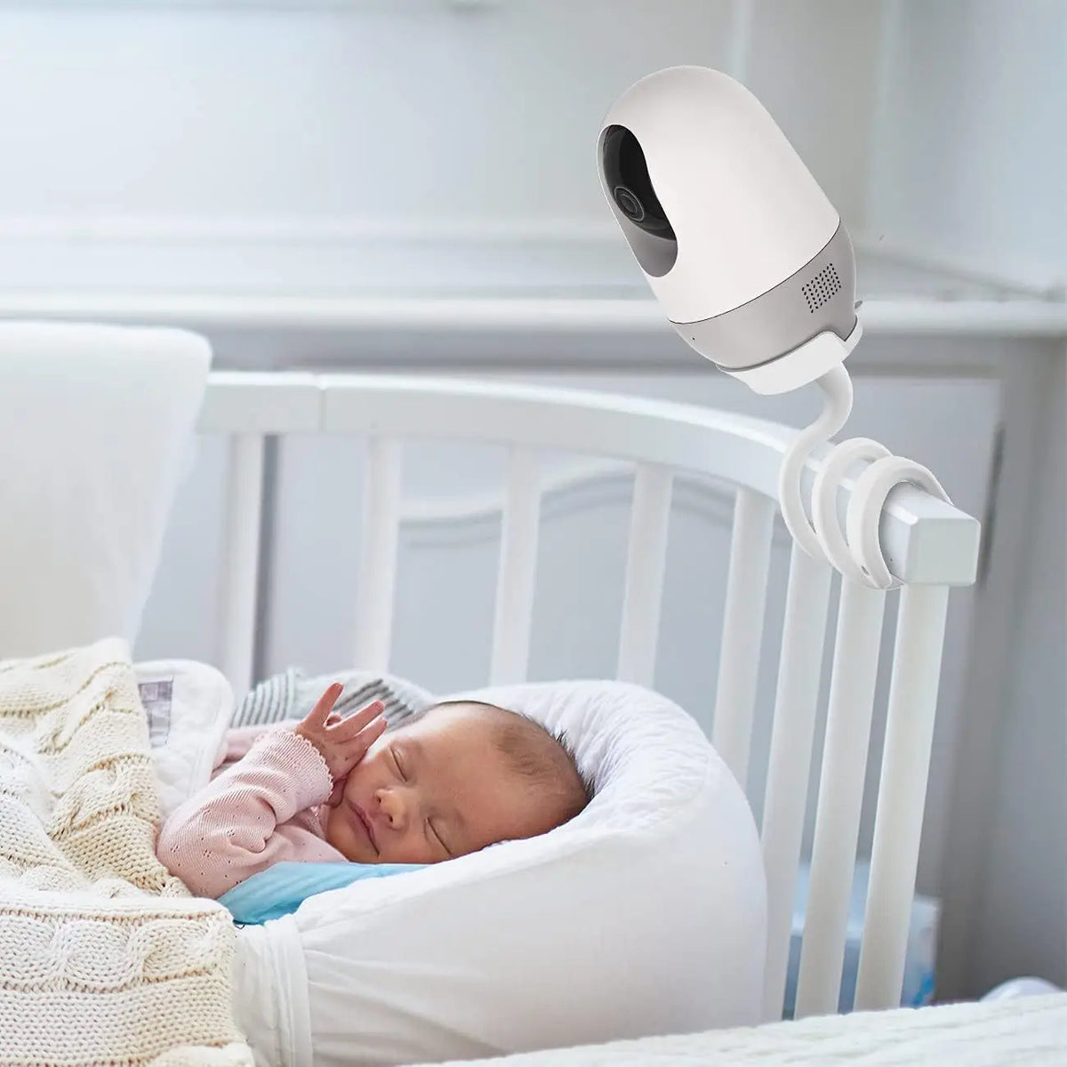 Support de berceau flexible Baby Cam, sans perçage