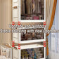 Home Storage Cabinet – Foldable Wardrobe Organizer