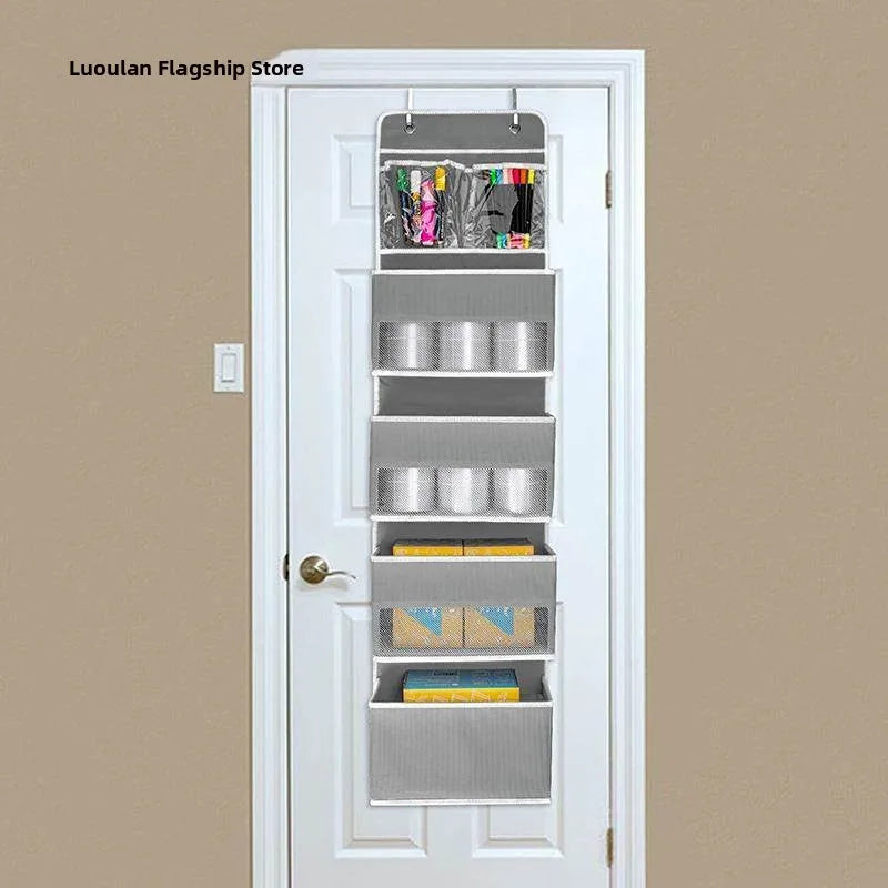 Wall-Mounted Hanging Storage Bag – Organizer for Baby Toys & Dolls