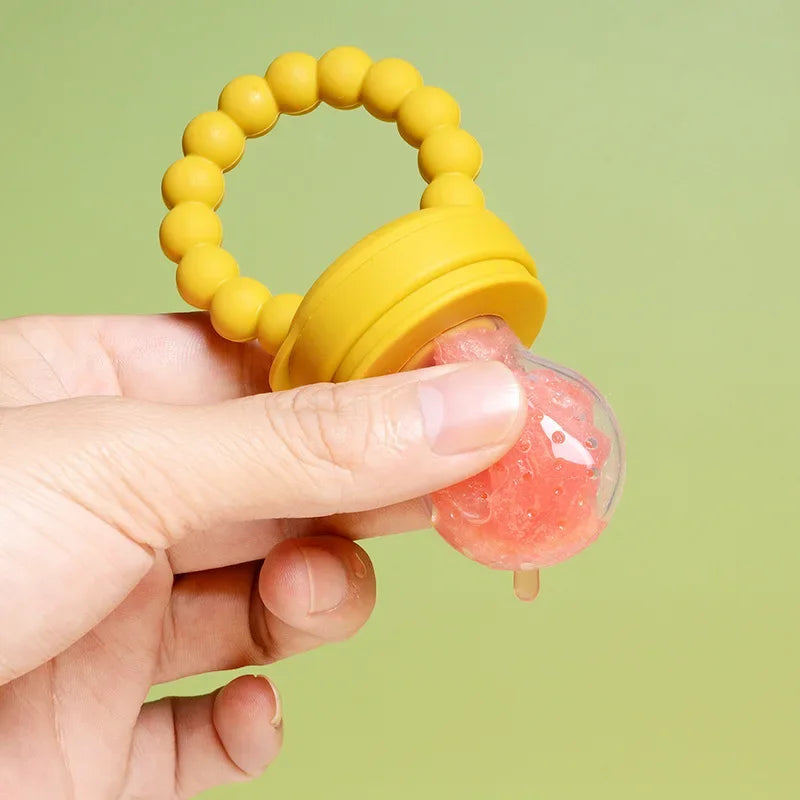 Silicone Baby Fruit Feeder – Mesh Pacifier & Teething Toy