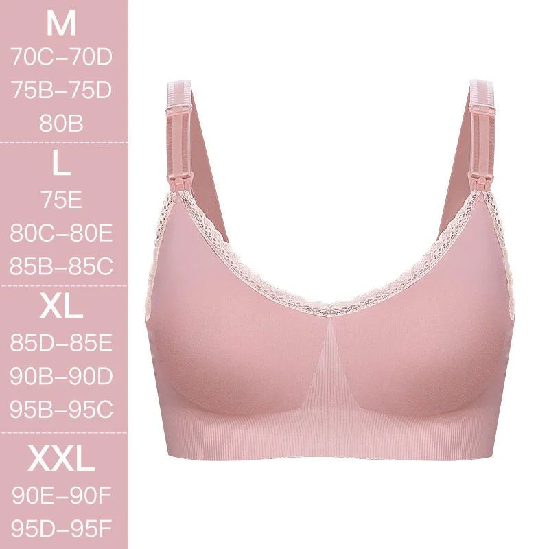 YATEMAO Maternity Nursing Bra – Comfortable Breastfeeding Support for Moms