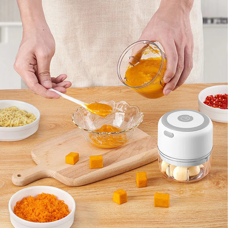 Baby Food Processor – Electric Mixer for Rice Paste & Juice