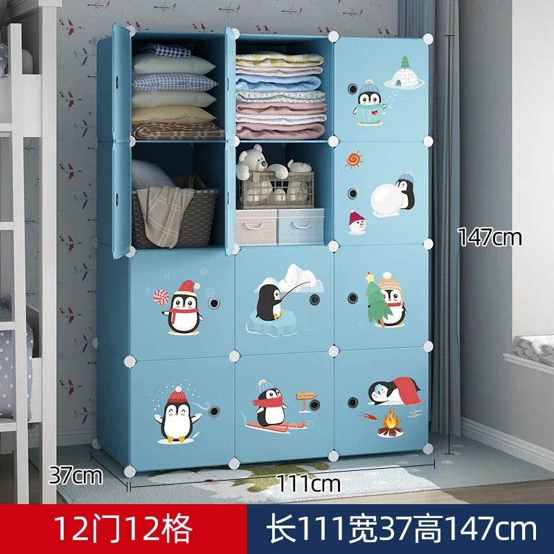 Rangement pour chambre de fille – Armoire et organisateur pour bébé
