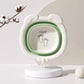 Bassine de toilette portable pour bébé – Bassine de bain et de pieds pliable en silicone