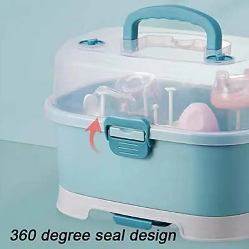 Organisateur de biberons pour tout-petits – Rangement gain de place pour chambre d'enfant