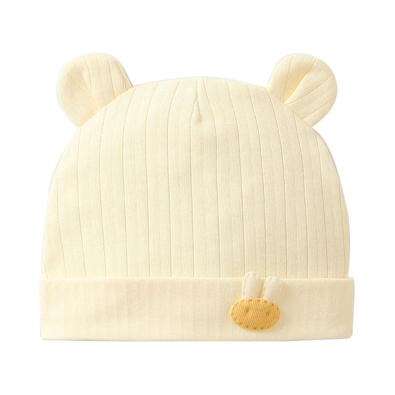 Cute Bear Pattern Newborn Hospital Hat for Baby Boys Girls