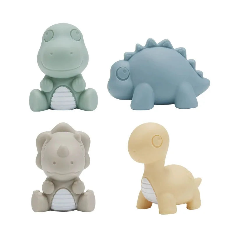 9pcs Floating Light-Up Animal Bath Toys for Kids