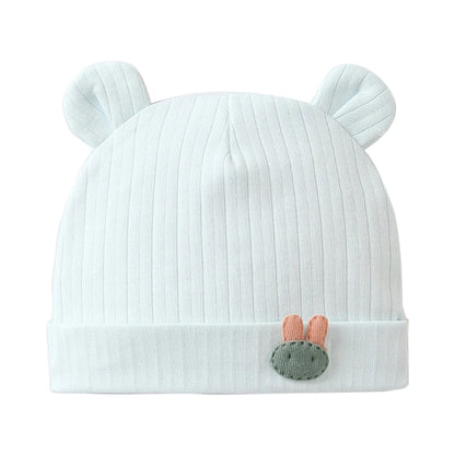 Cute Bear Pattern Newborn Hospital Hat for Baby Boys Girls