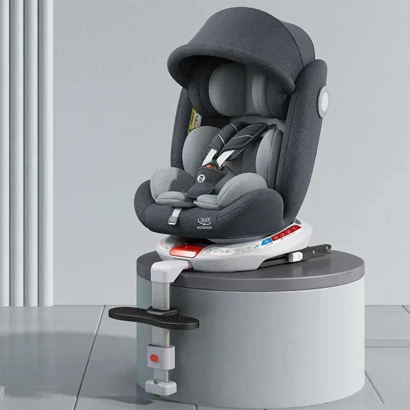 Baby Safety Car Seat | Newborn to 4Y, Adjustable Sit/Lie Position