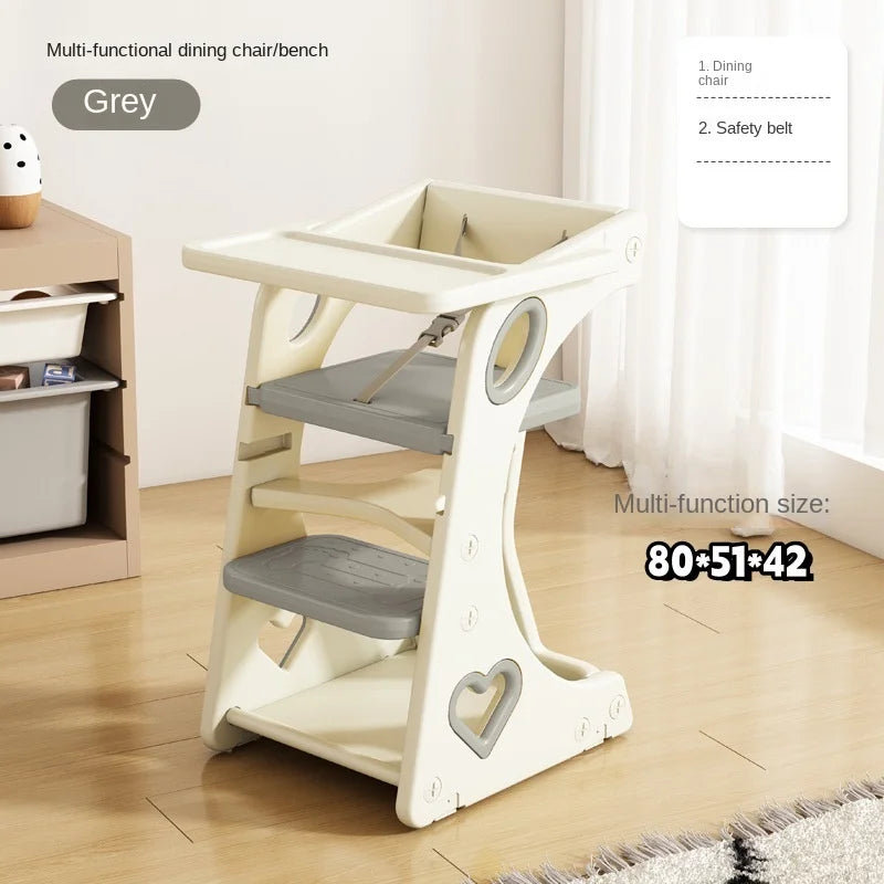 Adjustable Baby Highchair – Multifunctional Dining & Feeding Seat for Toddlers