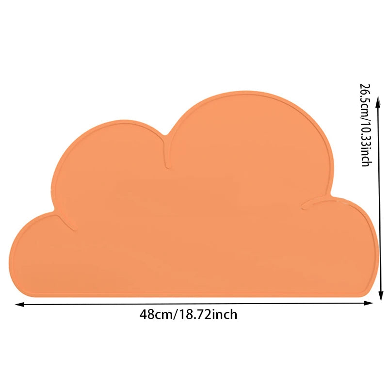 Food-Grade Silicone Kids Placemat – Waterproof Heat-Resistant Table Pad