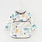 Waterproof Long-Sleeve Baby Feeding Bib (0–2Y)