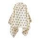 Serviette de bain bébé à capuche en coton doux – Peignoir poncho oreilles de lapin