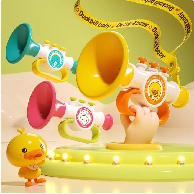 Fun Trumpet Toy for Kids Ages 2+