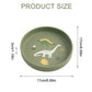 Silicone Baby Plate – Fun Dinosaur Tray for Self-Feeding