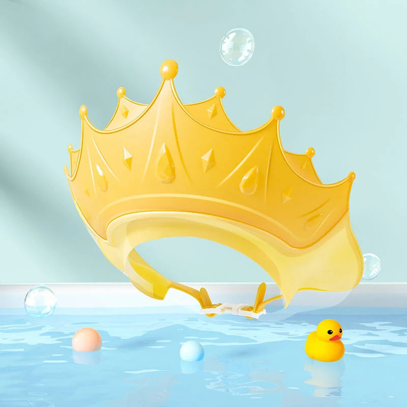 Bonnet de bain bébé pour shampoing – Bonnet de protection en silicone souple