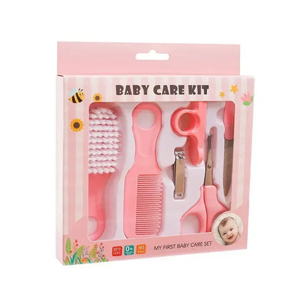 Baby Care Grooming Kit – Safe Comb, Soft Brush & Nail Trimmer Set