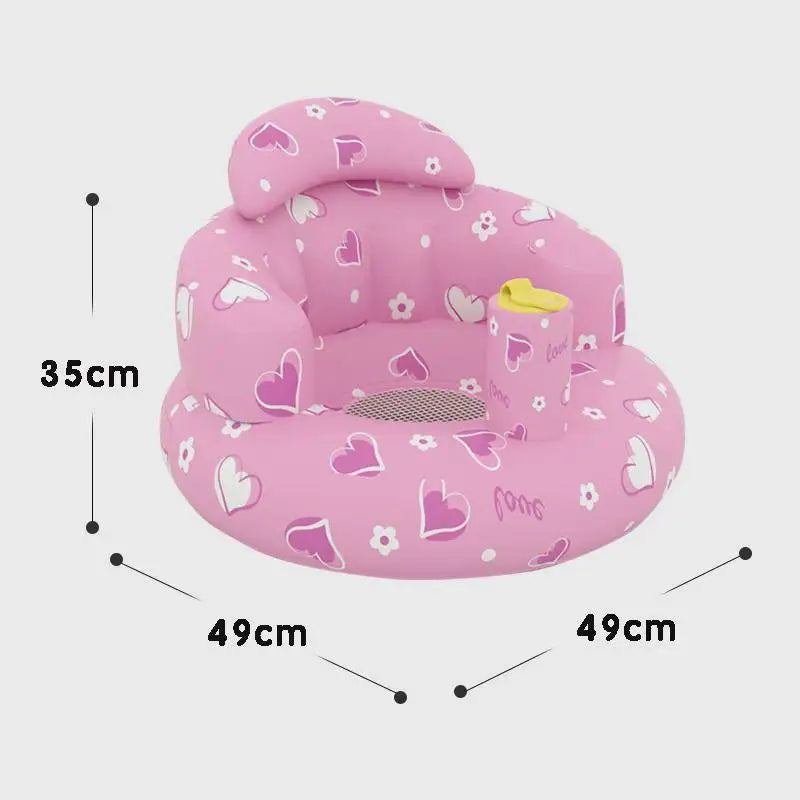 Chaise haute pour bébé avec plateau, baignoire et douche pour tout-petits