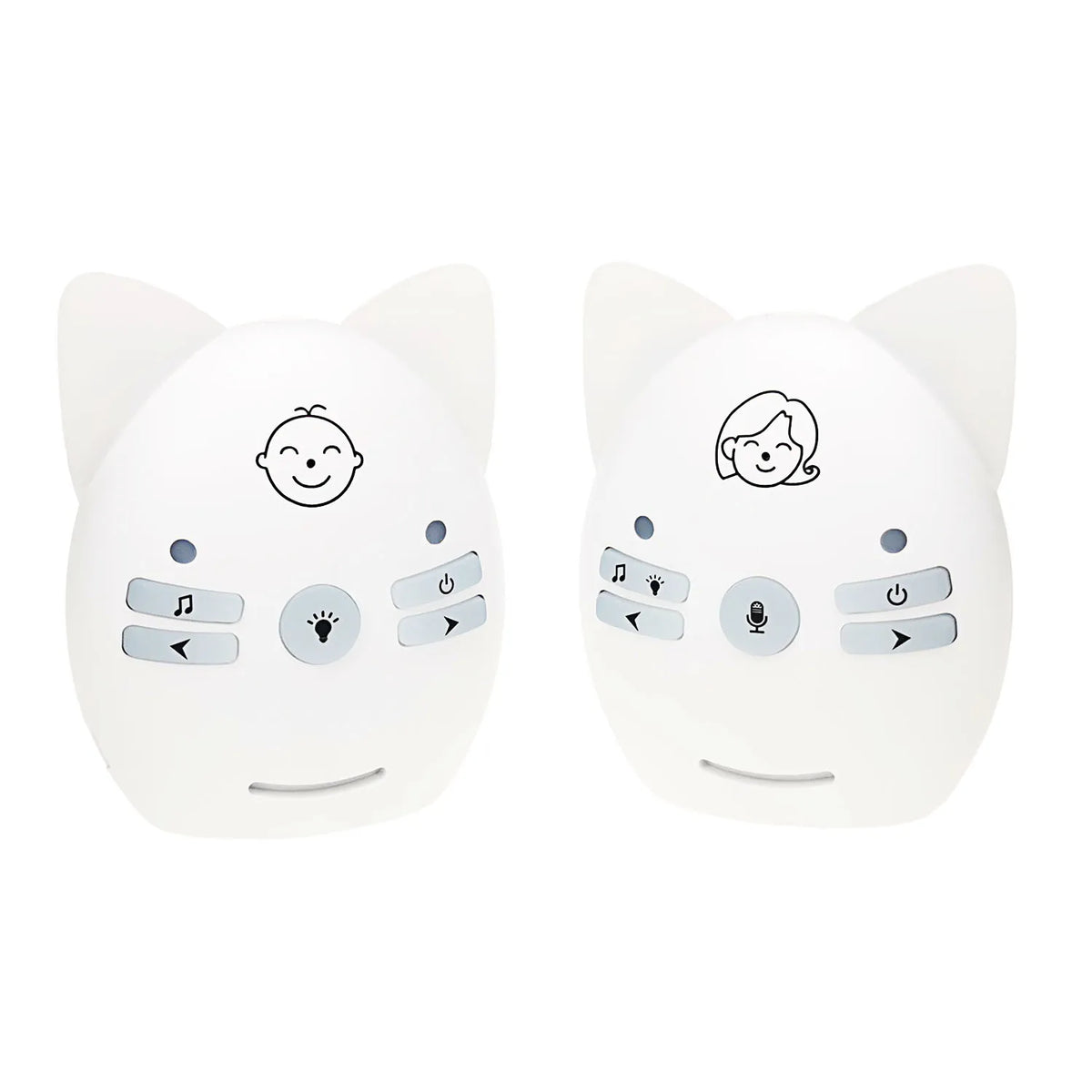 Moniteur audio pour bébé 2,4 GHz avec interphone bidirectionnel