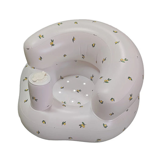 Children's Inflatable Baby Sofa – Built-in Pump, Comfy Seat