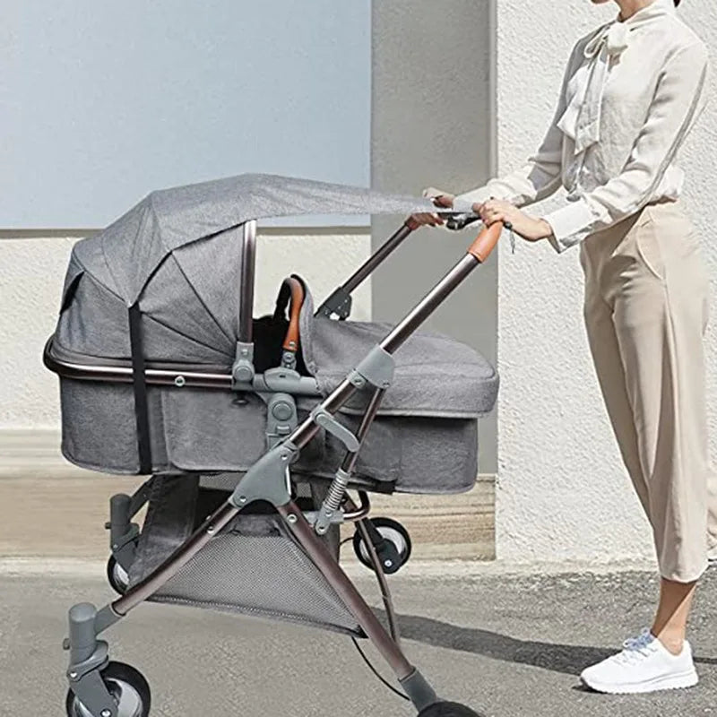 Universal Baby Stroller Sunshade Canopy – Pram & Car Seat Cover