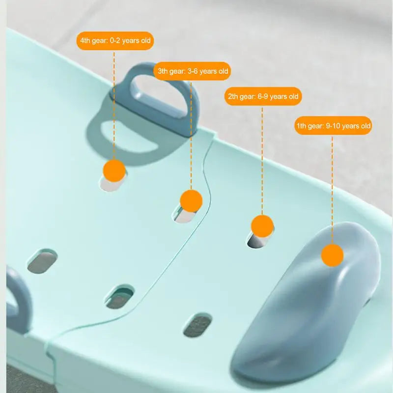 Siège de shampoing pliable pour enfants – Idéal pour les garçons et les filles