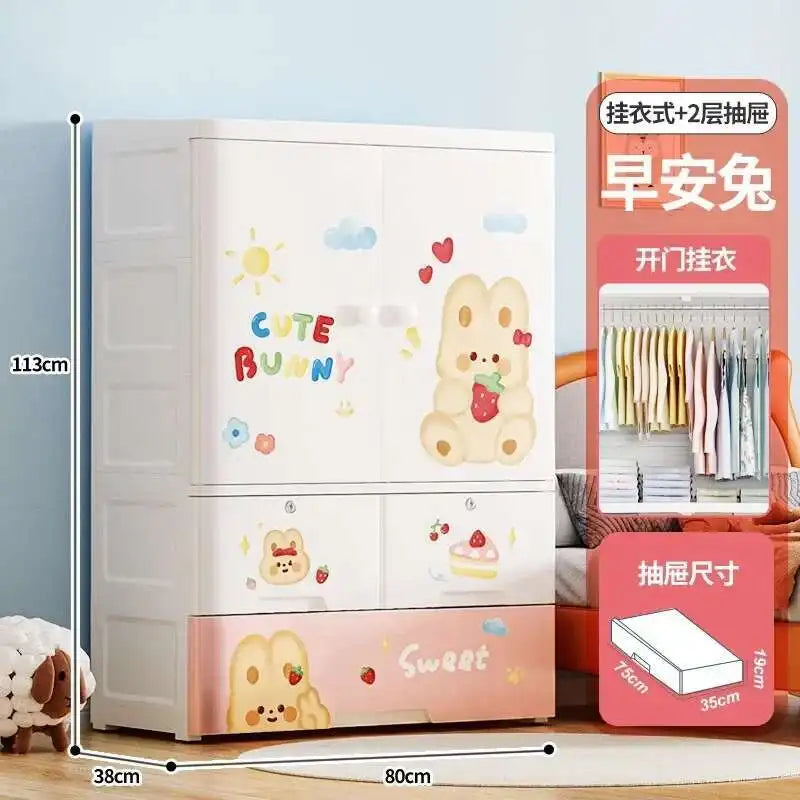 Armoire de rangement pour chambre de bébé