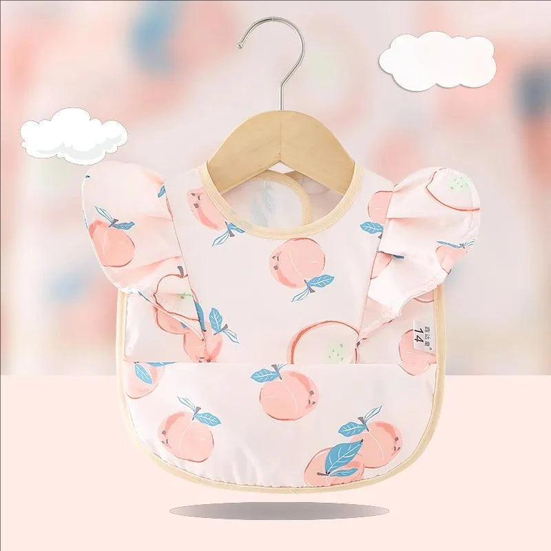 Mess-Proof Waterproof Baby Feeding Apron (0–4Y)