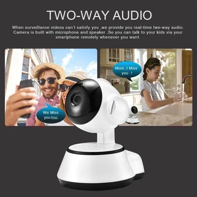Babyphone intelligent pour maison connectée avec caméra PTZ IA 8MP