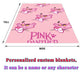 MINISO Pink Panther Flannel Blanket Suitable for Bedroom, Iving Room,sofa,student Nap,office Nap,camping Trip,children's Gift