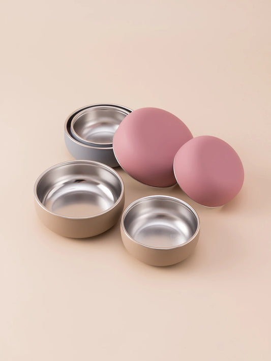 Stainless Steel Baby Feeding Plate – Non-Slip Suction Base
