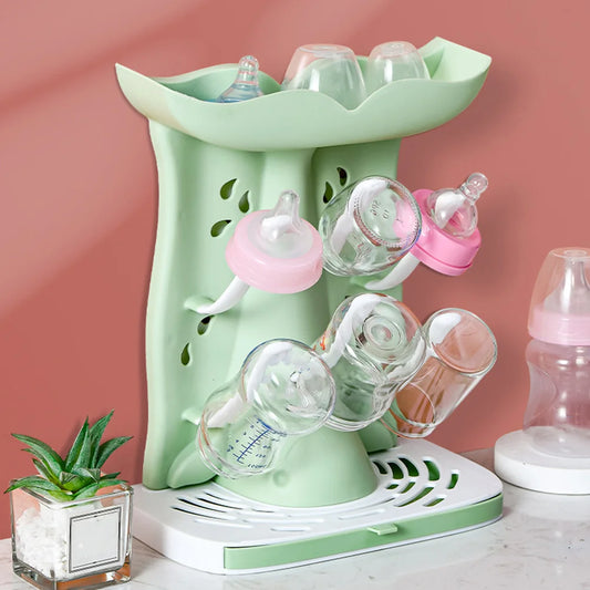 Baby Bottle Drying Rack – Space-Saving Milk Bottle Holder