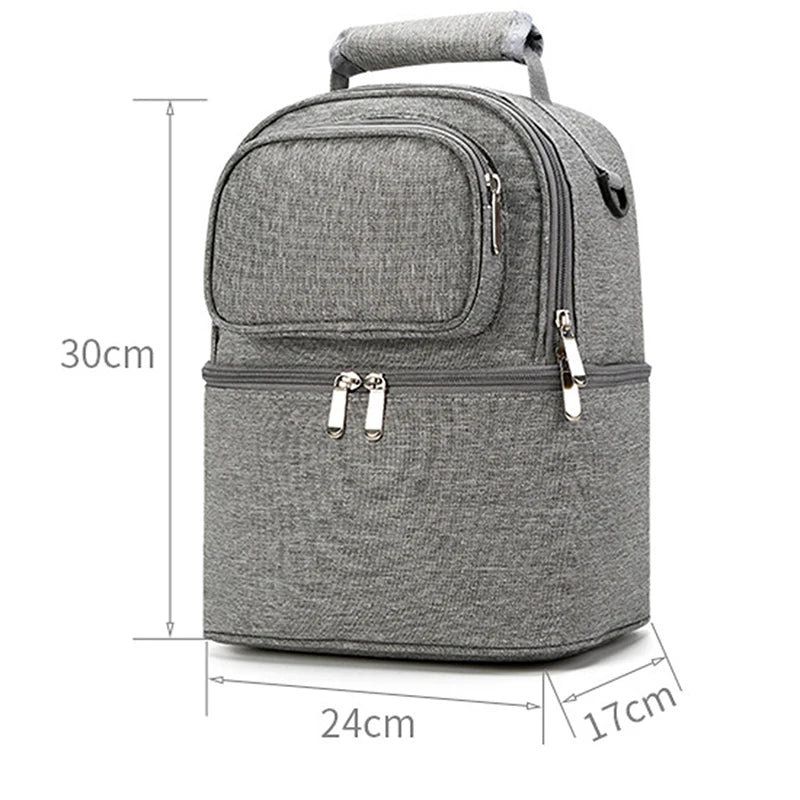 Sac isotherme pour tire-lait, sac à dos pour biberons