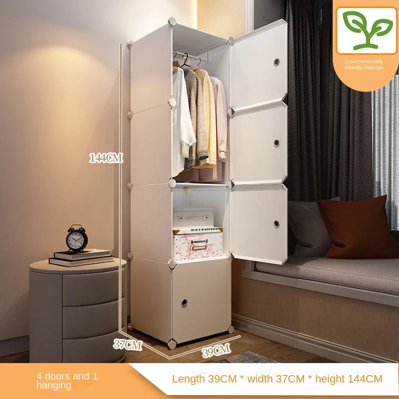 Foldable Baby Wardrobe – Plastic Closet & Cube Storage
