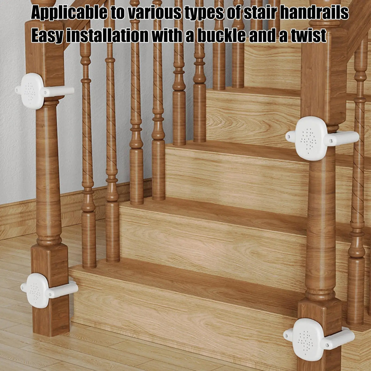 Adaptateurs pour barrière de sécurité bébé (lot de 2) – Accessoires de sécurité pour escaliers