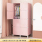 Modular Baby Wardrobe – Minimalist Nordic Fabric Storage