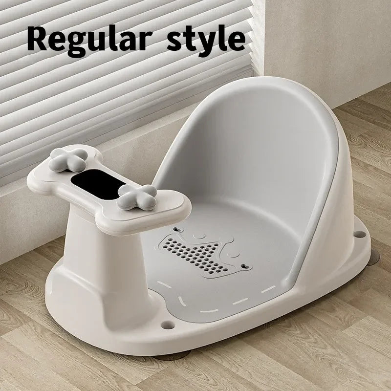 Newborn & Toddler Shower Seat – Portable & Safe