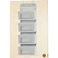 Multi-Layer Over-Door Storage Bag – Fabric Organizer for Nursery & Bedroom
