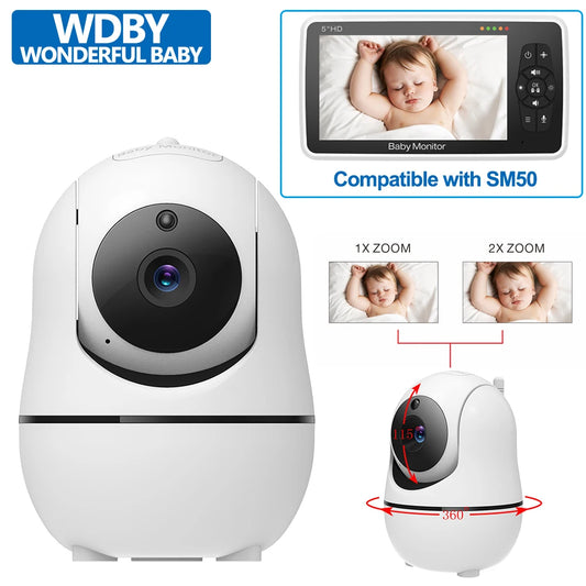SM50 Baby Cam Accessory 4x Zoom Night Vision PTZ