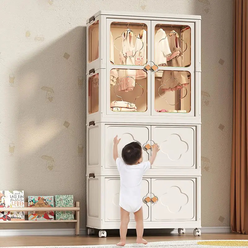 Armoire de rangement pour enfants – Placard bébé et bac de rangement