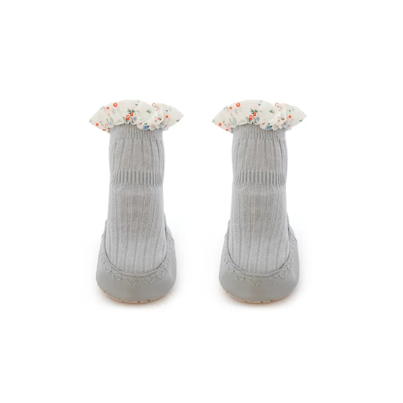 Chaussettes antidérapantes à nœud pour bébé MILANCEL