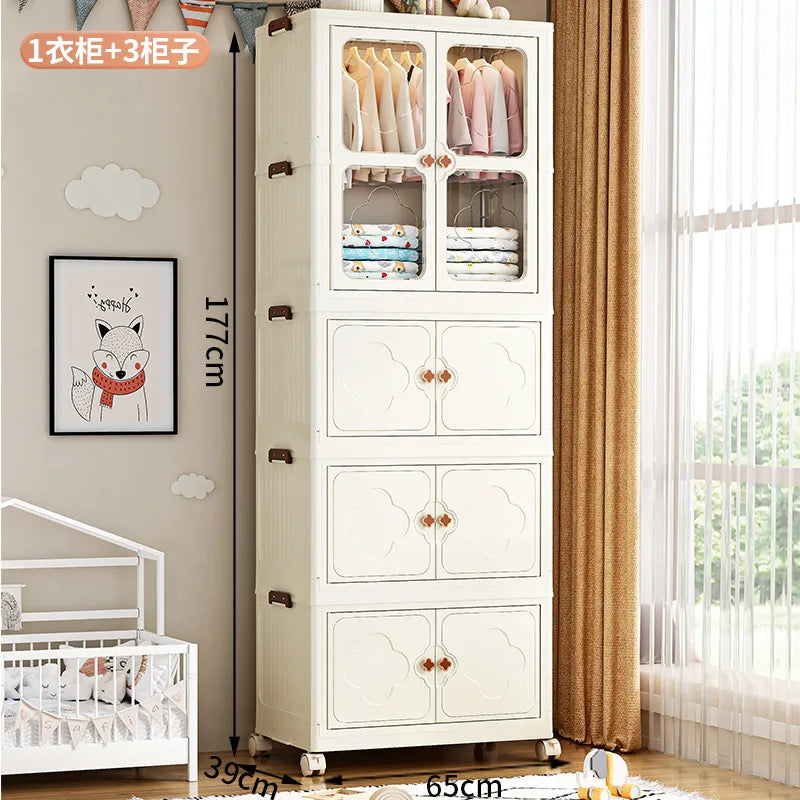Armoire de rangement pour enfants – Placard bébé et bac de rangement
