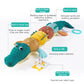 Soft Plush Chameleon and Crocodile Interactive Musical Baby Toy