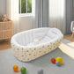 Baignoire gonflable portable – Piscine pour bébé antidérapante avec pompe à air