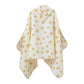 Serviette de bain bébé à capuche en coton doux – Peignoir poncho oreilles de lapin