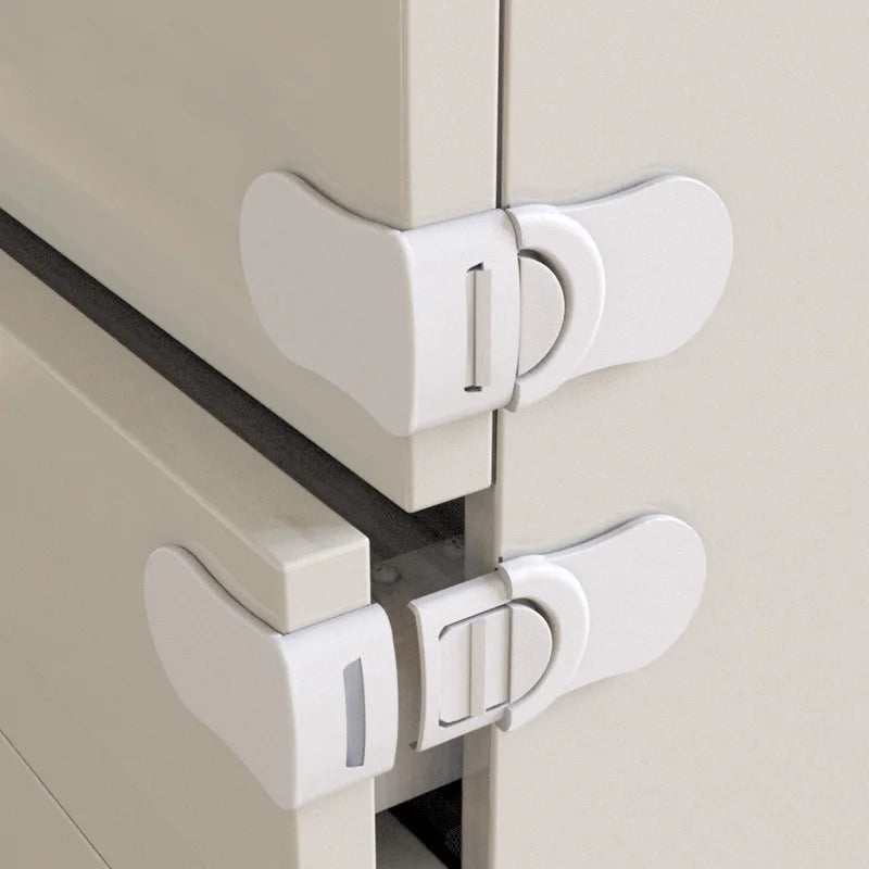 Childproof Fridge & Drawer Silicone Safety Locks