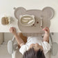 Set de table en silicone pour bébé – Antidérapant et facile à nettoyer